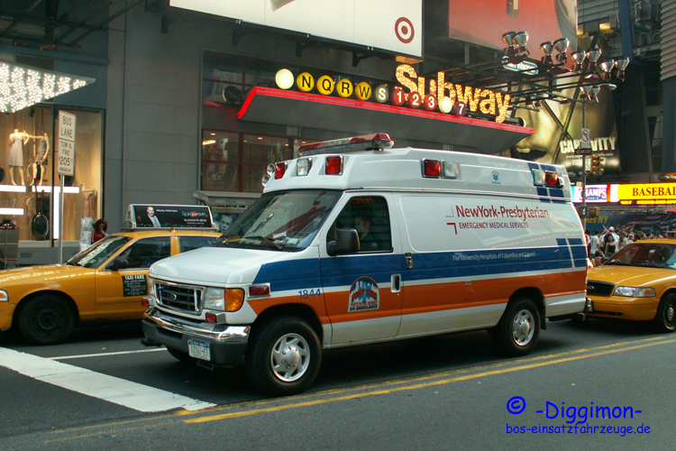 Ambulance 1844 Manhatten