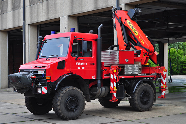 Hasselt - Wisselcontainer- Voertuig -